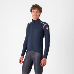 Castelli PERFETTO RoS Long Sleeve Savile Blue / Silver Reflex