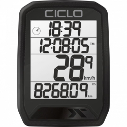 Bezdrtov tachometer Ciclosport Protos 213 - ierny